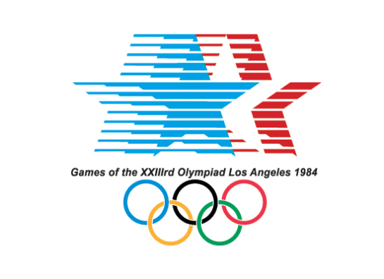 1984 olympic logo surface and surface